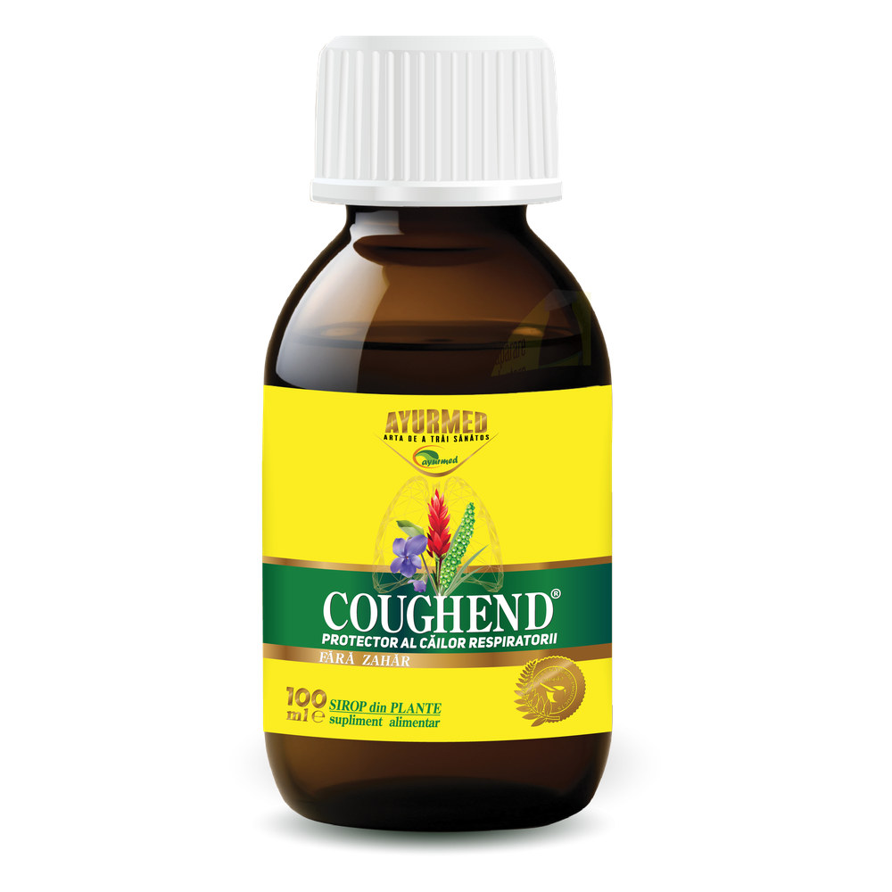 Coughend Fara Zahar, 100 ml, Sirop - Flacon 100ml sirop