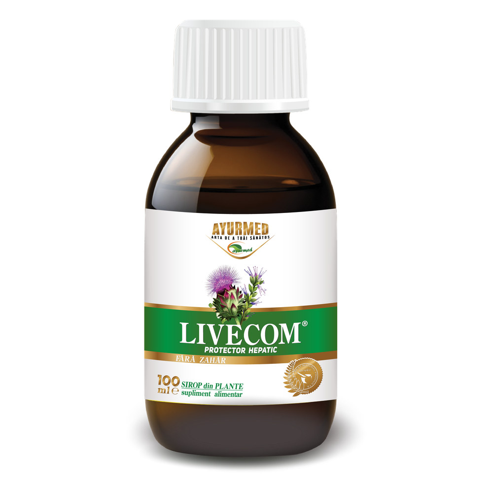 Livecom Sirop Fara Zahar - Flacon 100ml sirop