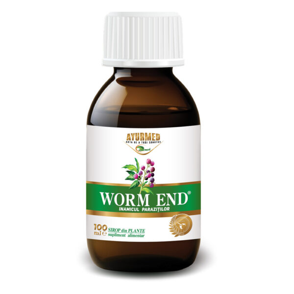 Worm End, 100 ml, Sirop - Flacon 100ml sirop