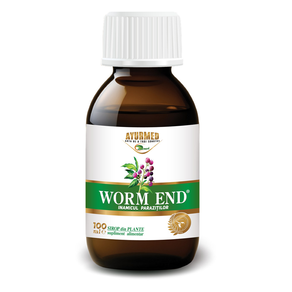 Worm End, 100 ml, Sirop - Flacon 100ml sirop