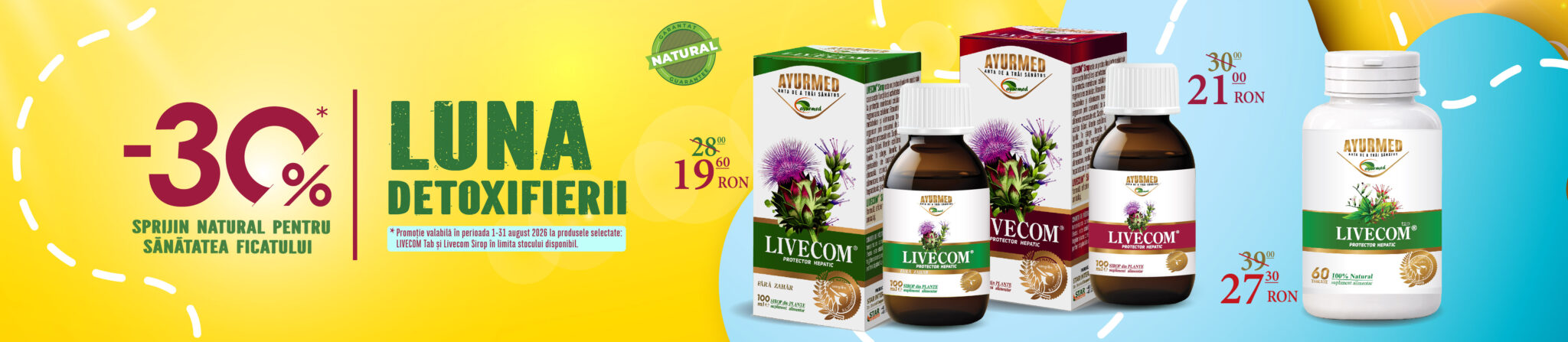 LIVECOM TAB + sirop - PROMO site