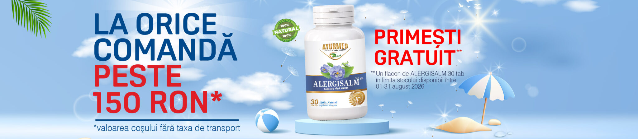 Transport 150 GRATUIT ALERGISALM-PROMO site